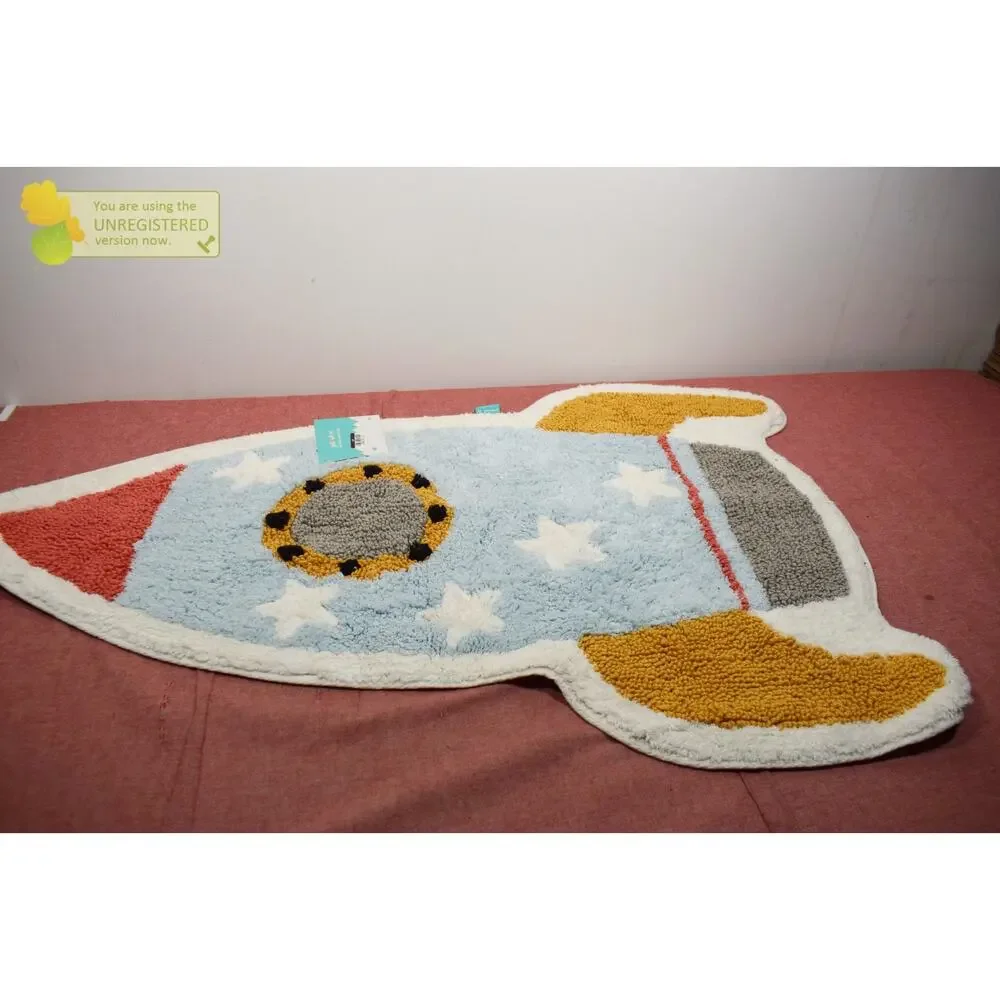 Pillowfort Rocket Shaped Kids' 24x37